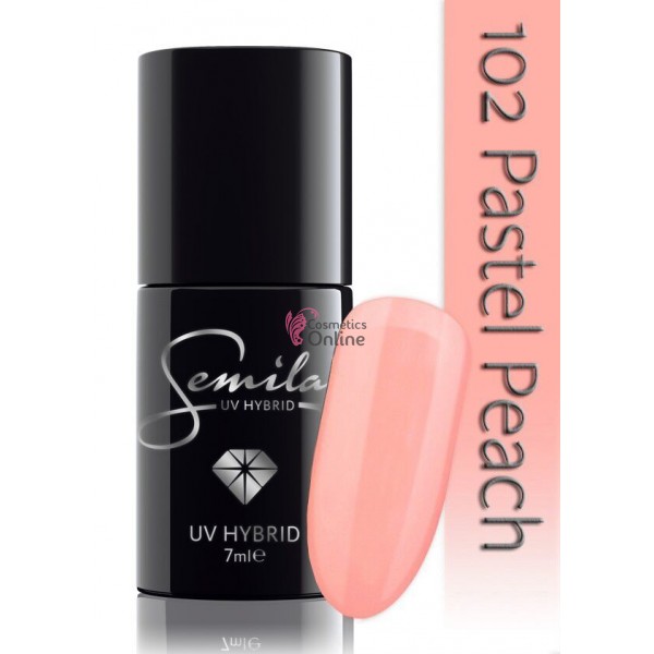 Oja UV Semilac 102 roz Pastel Peach 7 ml